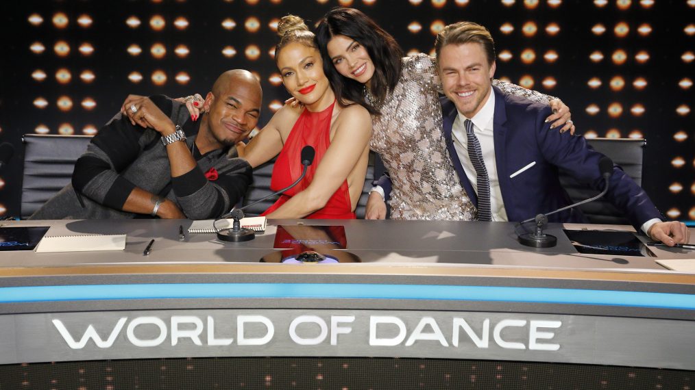 World of Dance - Ne-Yo, Jennifer Lopez, Jenna Dewan Tatum and Derek Hough