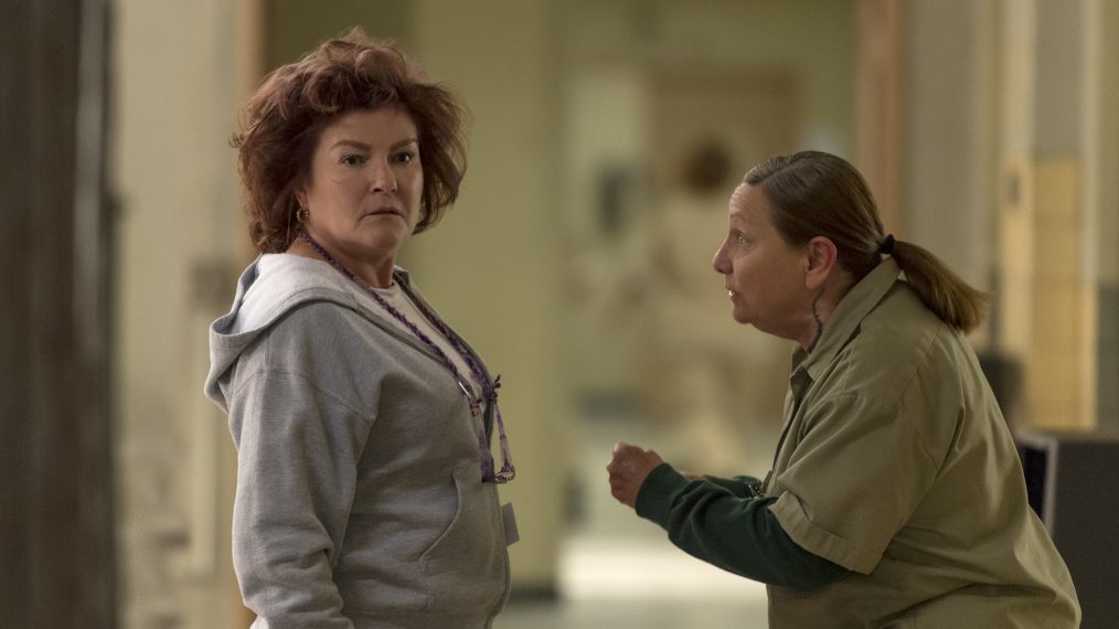 Kate Mulgrew as Red in Orange is the New Black