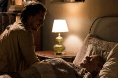 Augustus Prew and Dominic Purcell in the 'Wine-Dark Sea' episode of Prison Break