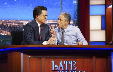 The Late Show with Stephen Colbert Jon Stewart