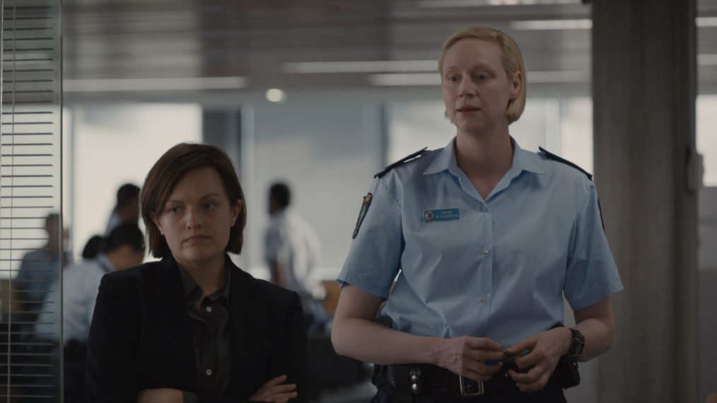 Elisabeth Moss and Gwendoline Christie in 'Top of the Lake: China Girl'