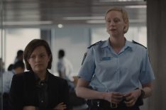 Elisabeth Moss and Gwendoline Christie in 'Top of the Lake: China Girl'