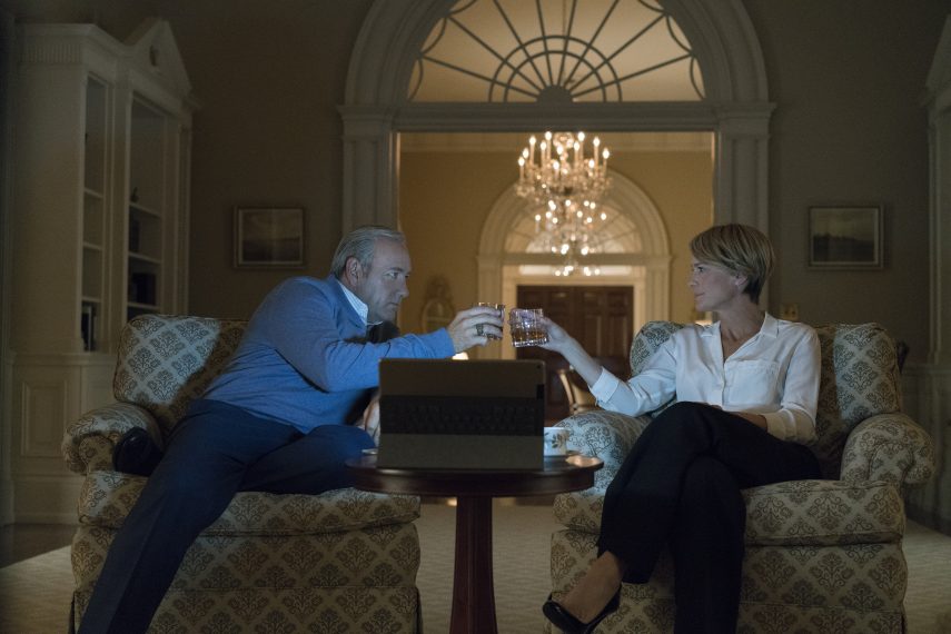 Kevin Spacey, Robin Wright - House of Cards