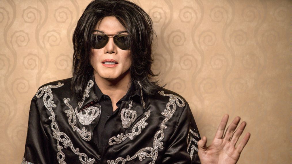 Navi as Michael Jackson in Searching for Neverland