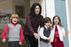 Aidan Smith, Navi, Michael Mourra, and Taegen Burns star in Michael Jackson: Searching for Neverland