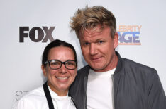 Christina Wilson and chef Gordon Ramsay attend the TV Guide Magazine celebration of cover star Gordon Ramsay and his New Food Variety Show 'The F Word'