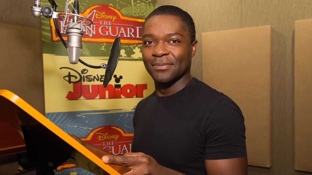 David Oyelowo records his voice appearance as Scar in The Lion Guard