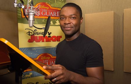 David Oyelowo records his voice appearance as Scar in The Lion Guard