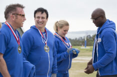 Battle of the Network Stars – Tom Arnold, Bronson Pinchot, AJ Michalka, and DeMarcus Ware