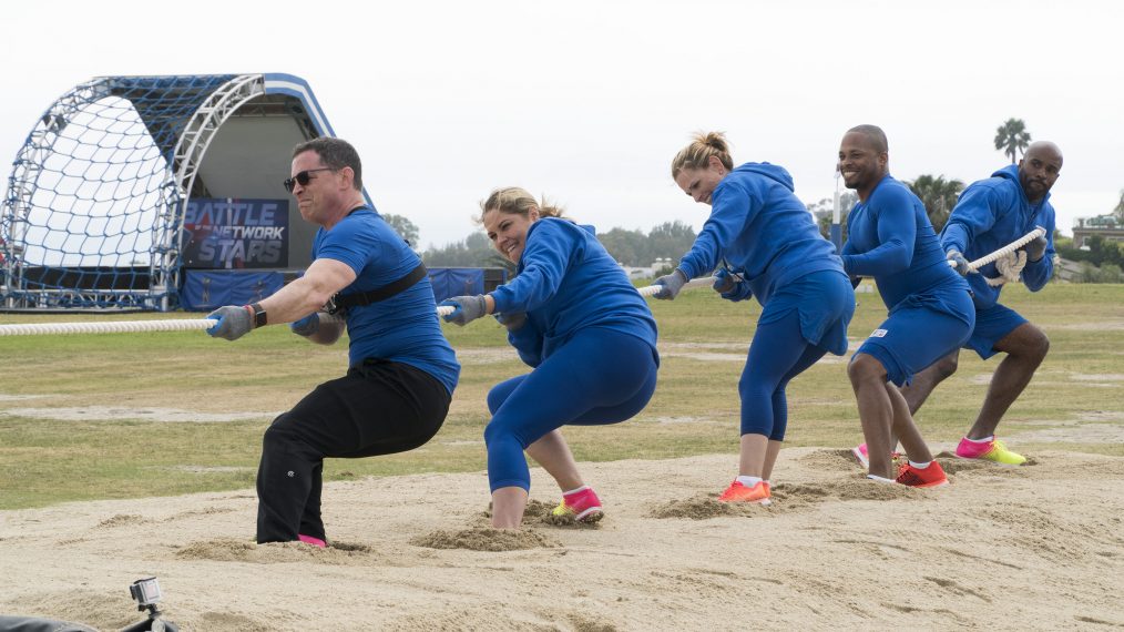 Battle of the Network Stars - 'White House vs. Lawyers' - Joshua Malina, Mary McCormack, Marlee Matlin, Cornelius Smith Jr., LaMonica Garrett