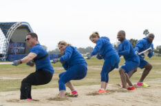 Battle of the Network Stars - 'White House vs. Lawyers' - Joshua Malina, Mary McCormack, Marlee Matlin, Cornelius Smith Jr., LaMonica Garrett