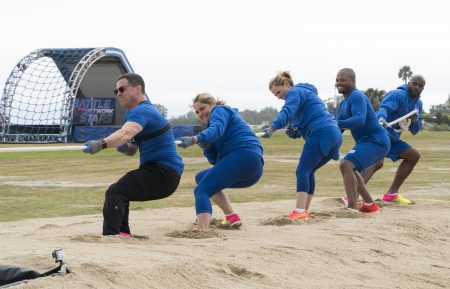 Battle of the Network Stars - 'White House vs. Lawyers' - Joshua Malina, Mary McCormack, Marlee Matlin, Cornelius Smith Jr., LaMonica Garrett