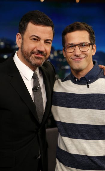 Jimmy Kimmel and Andy Samberg