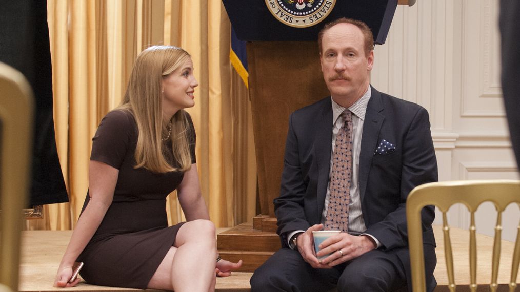 Veep - Anna Chlumsky and Matt Walsh