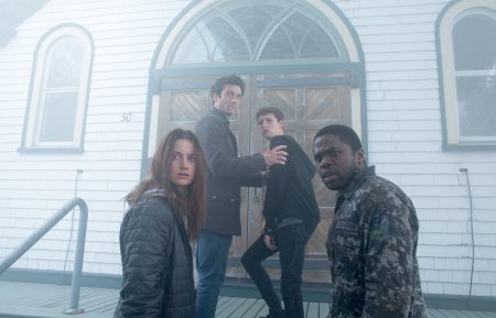 Danica Curcic, Morgan Spector, Russell Posner and Okezie Morro in The Mist