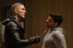 Joseph Sikora and Jerry Ferrara and Joe Proctor in Power