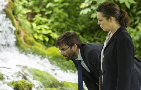 David Tennant and Olivia Colman in Broadchurch