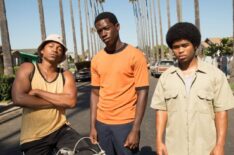 Snowfall - Malcolm Mays, Damson Idris, and Isaiah John