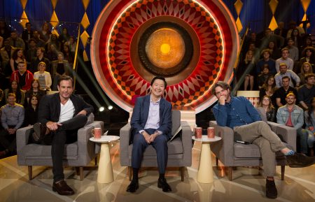 The Gong Show - Will Arnett, with judges Ken Jeong and Zach Galifianakis