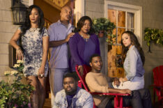 The Carmichael Show - Tiffany Haddish, David Alan Grier, Lil Rel Howery, Loretta Devine, Jerrod Carmichael, and Amber Stevens West