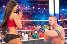 John Cena proposes to Nikki Bella at WrestleMania 33 in Orlando