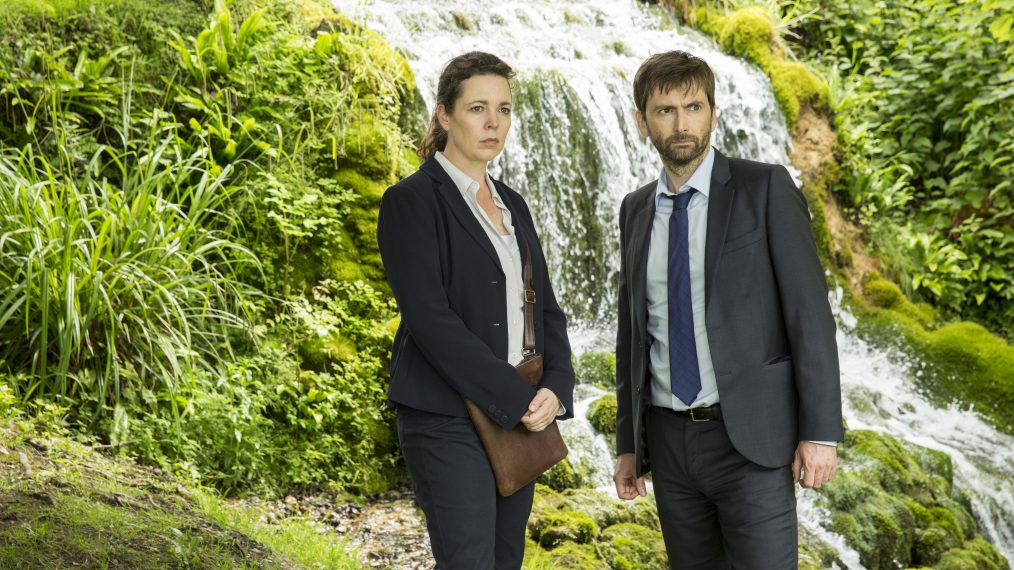 Olivia Colman and David Tennant in Broadchurch