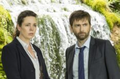 Olivia Colman and David Tennant in Broadchurch