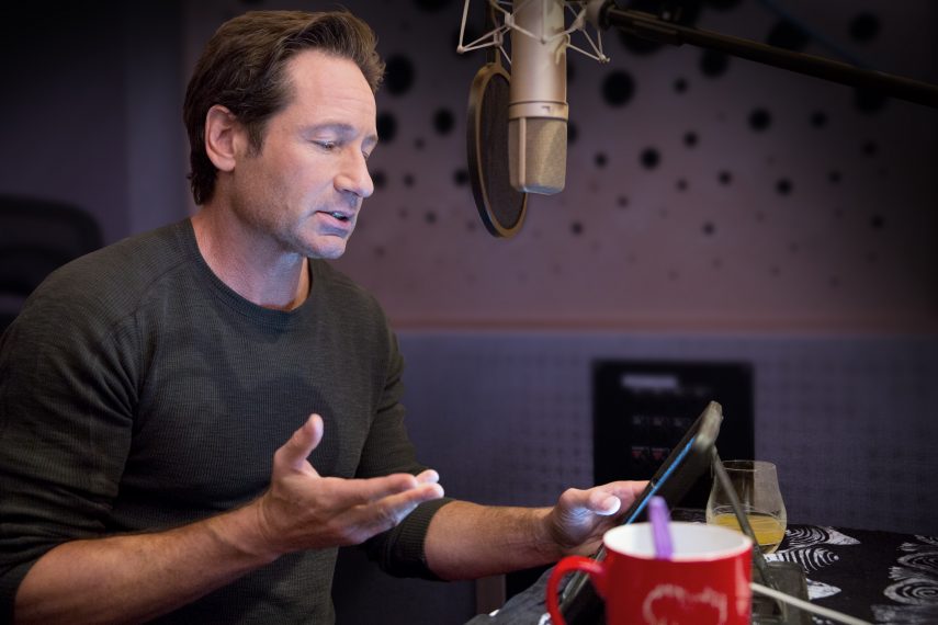 The X Files - David Duchovny, audible, upfront