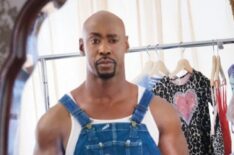 DB Woodside gets outfitted for a flashback episode of Luciver