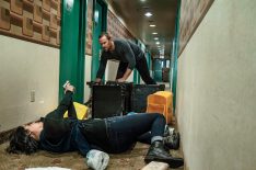 Blindspot - Jane Doe (Jaimie Alexander) and Kurt Weller (Sullivan Stapleton)