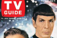 William Shatner and Leonard Nimoy on the March 4, 1967 cover of TV Guide