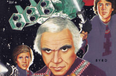 Battlestar Galactica on the cover of TV Guide - Lorne Greene, Richard Hatch, Dirk Benedict