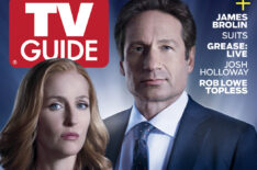 X-Files - David Duchovny and Gillian Anderson on the cover of TV Guide
