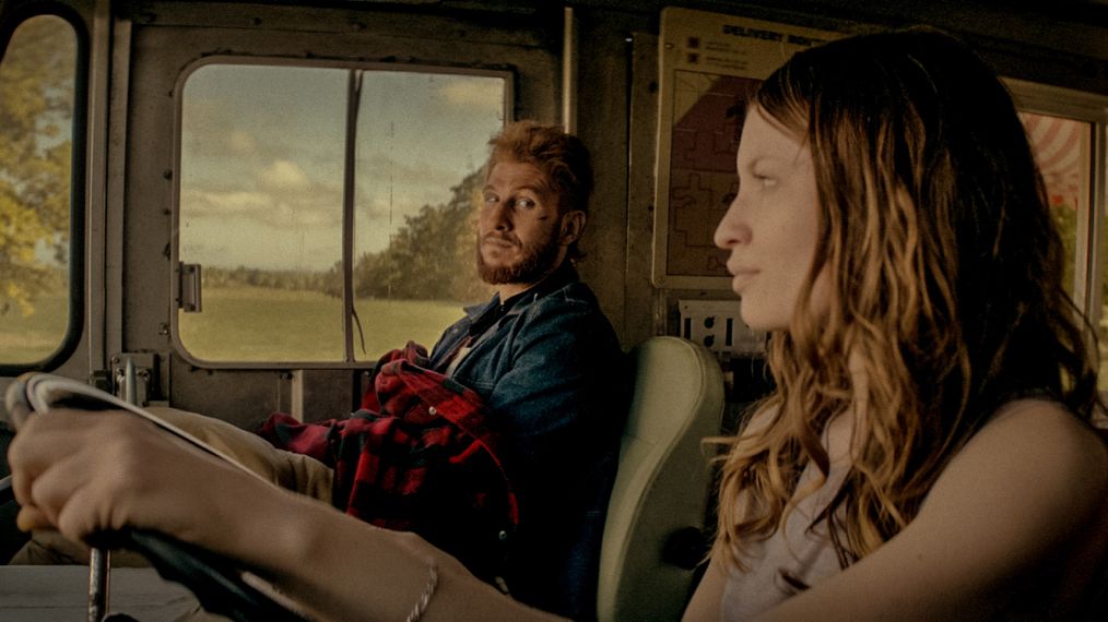 American Gods - Pablo Schreibe and Emily Browning