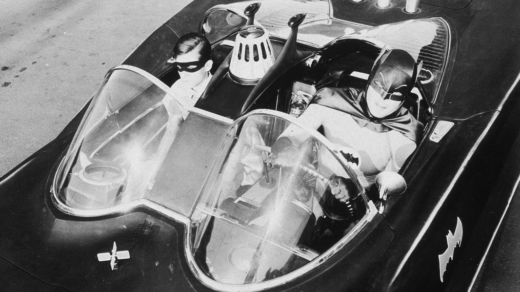 Burt Ward as Robin and Adam West as Batman