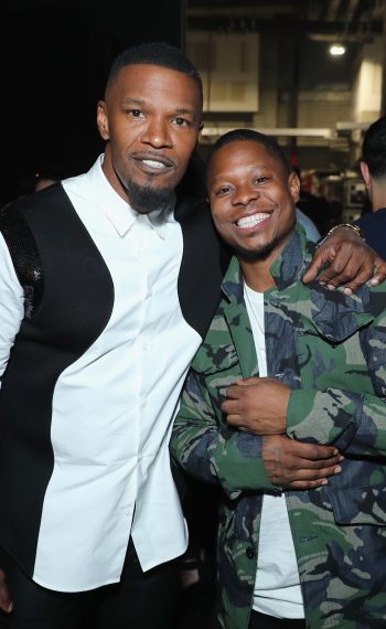 2017 BET Awards - Jamie Foxx and Jason Mitchell