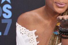 Eva Marcille at the 2017 BET Awards at Microsoft Square
