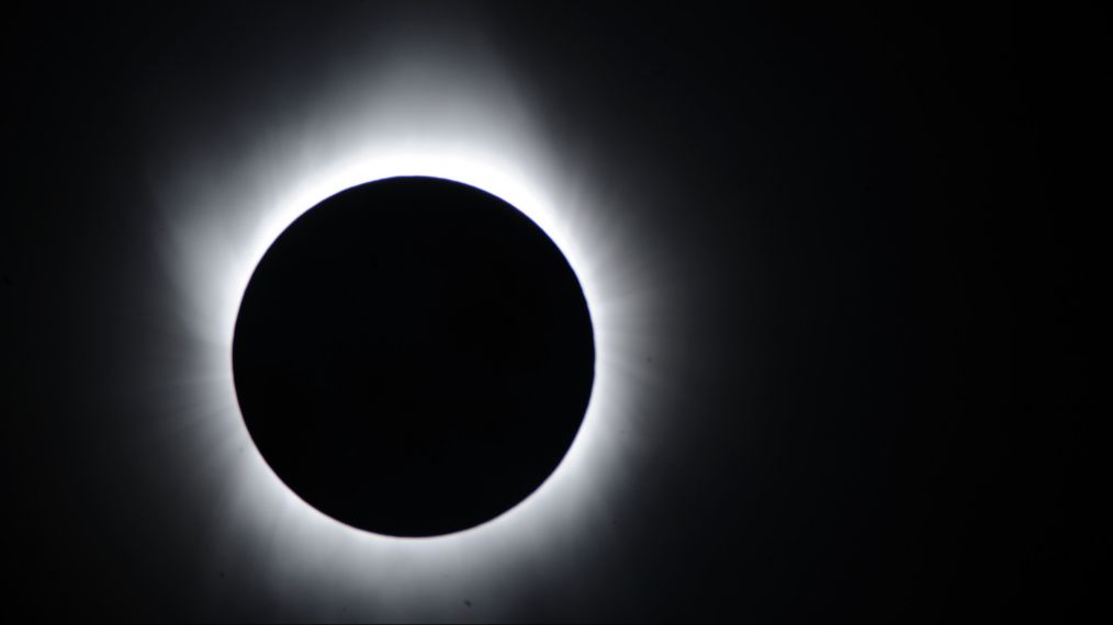 The Solar Eclipse Is Observed In Asia