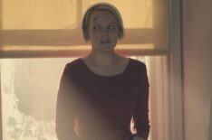 Elisabeth Moss as Offred in The Handmaid's Tale