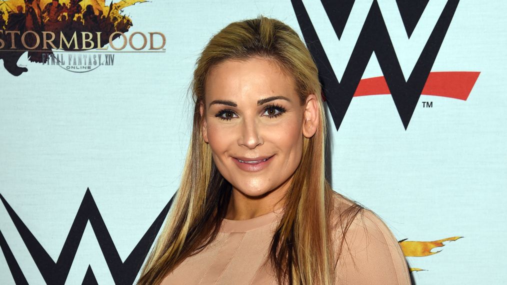 Natalya attends the WWE SmackDown live show at The O2 Arena