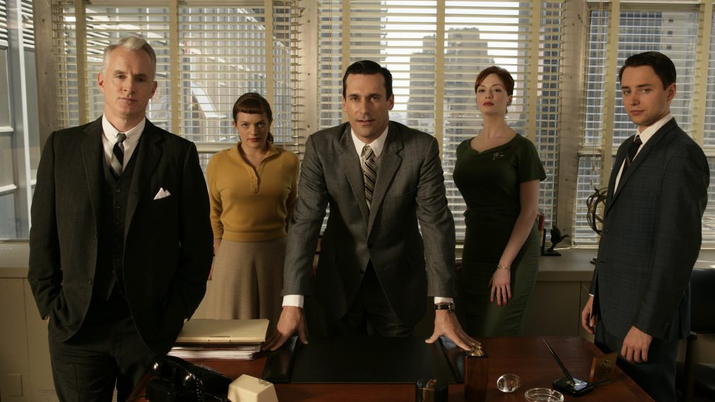 Mad Men - John Slattery, Elisabeth Moss, Jon Hamm, Christina Hendricks, Vincent Kartheiser