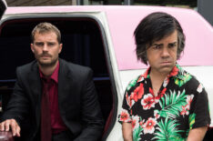 My Dinner with Herve - Peter Dinklage as actor Hervé Villechaize and Jamie Dornan as journalist Danny Tate