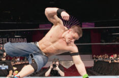John Cena in action at WrestleMania 21 in 2005