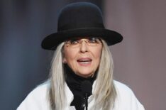 Diane Keaton accepts the AFI Life Achievement Award onstage during American Film Institute's 45th Life Achievement Award Gala Tribute to Diane Keaton