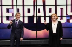 Ken Jennings and Amy Schneider on 'Jeopardy!'