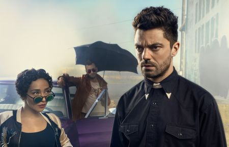 Preacher, Season 2 - Ruth Negga as Tulip O'Hare, Joseph Gilgun as Cassidy, Dominic Cooper as Jesse Custer -