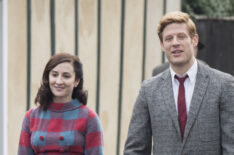 Morven Christie as Amanda and James Norton as Sidney in 'Grantchester' - Season 3