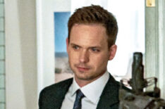 Patrick J. Adams behind the scenes of Suits