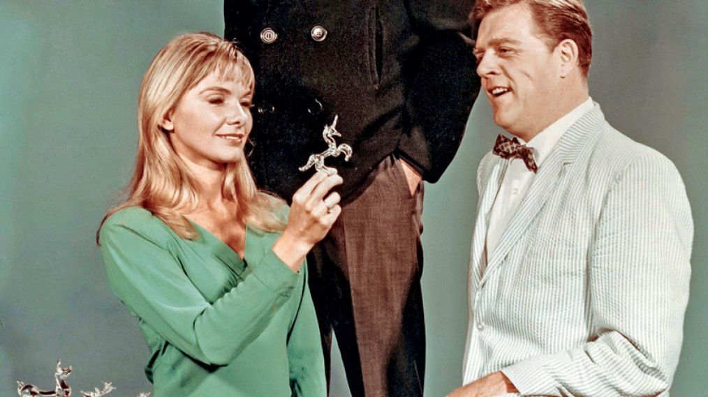 Barbara Loden and Pat Hingle in the 1966 CBS production of The Glass Menagerie