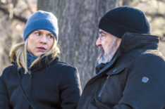 Homeland - Claire Danes as Carrie Mathison and Mandy Patinkin as Saul Berenson